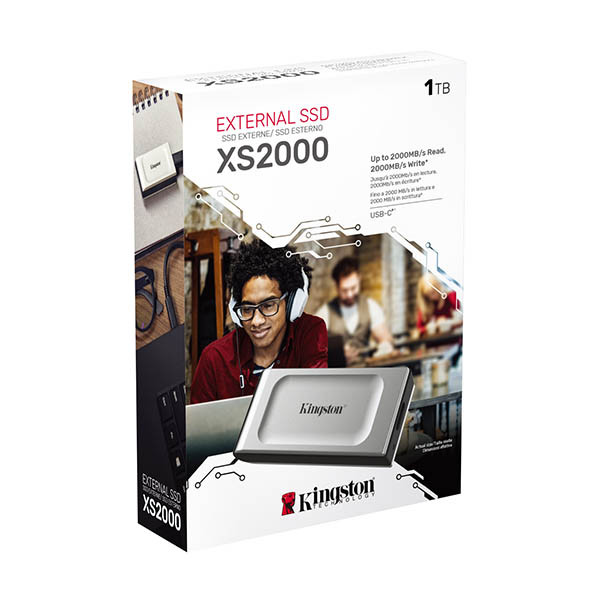 Εξωτερικός SSD Δίσκος Kingston XS2000 1TB USB 3.2 Silver SXS2000/1000G 255018 - 3