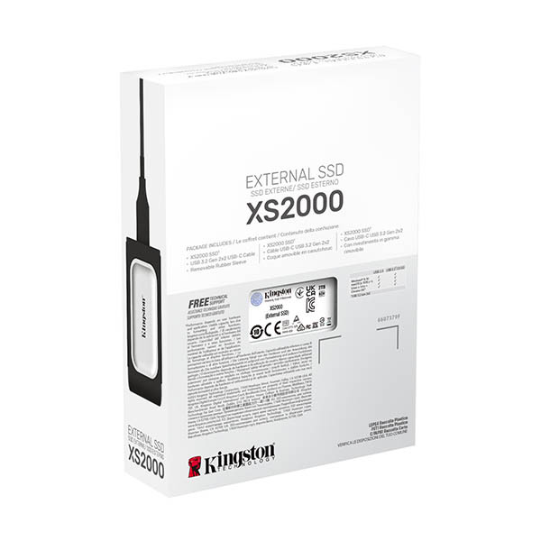 Εξωτερικός SSD Δίσκος Kingston XS2000 2TB USB 3.2 Silver SXS2000/2000G 255017 - 4