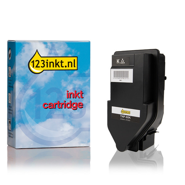 Konica Minolta TNP-80K (AAJW152) μαύρος toner (μάρκα 123ink) AAJW152C 073283 - 1
