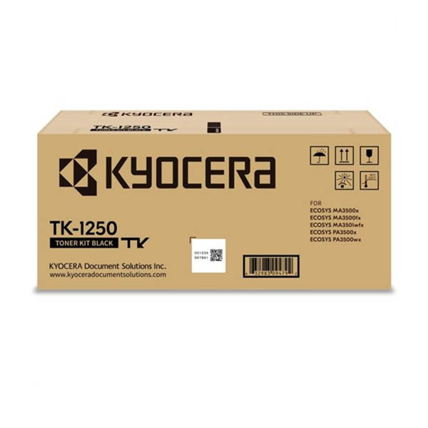 Μαύρο τόνερ Kyocera TK-1250K (αυθεντικό) 095122 - 1