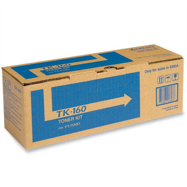 Kyocera TK-160 μαύρο toner (αυθεντικό Kyocera) 1T02LY0NL0 079306 - 1