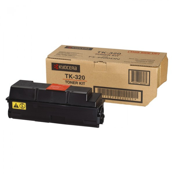 Kyocera TK-320 μαύρο toner υψηλής χωρητικότητας (αυθεντικό Kyocera) 1T02F90EU0 079002 - 1