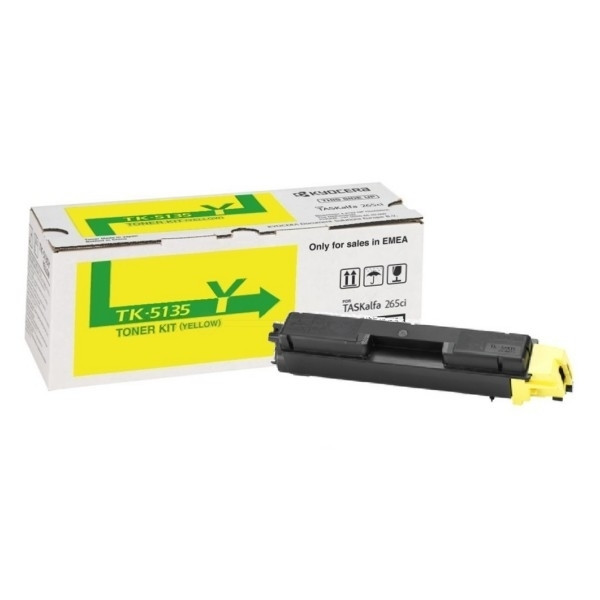Kyocera TK-5135Y κίτρινο toner (αυθεντικό Kyocera) 1T02PAANL0 094014 - 1