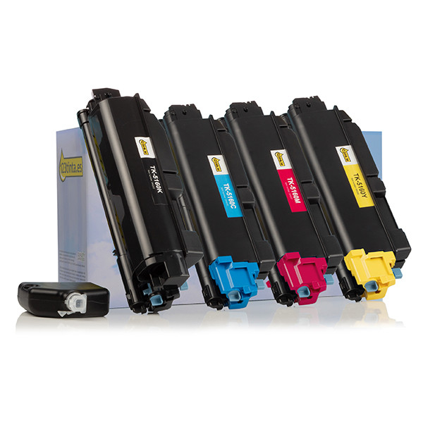 Kyocera TK-5160K/C/M/Y toner 4-pack (123ink) 130273 - 1