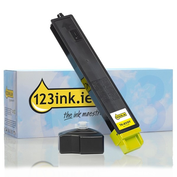 Kyocera TK-8315Y κίτρινο toner (έκδοση 123ink) 1T02MVANL0C 079403 - 1