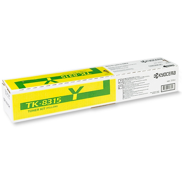 Kyocera TK-8315Y κίτρινο toner (αυθεντικό Kyocera) 1T02MVANL0 079402 - 1
