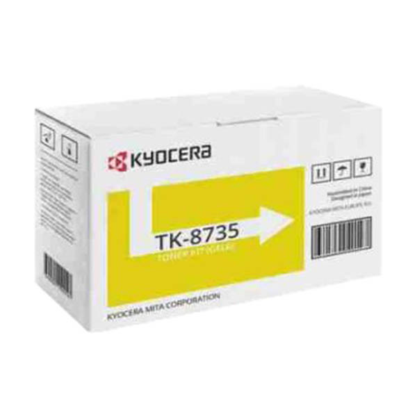Kyocera TK-8735Y κίτρινο toner (αυθεντικό Kyocera) 094820 - 1