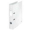 Κλασέρ Αρχειοθέτησης A4 Χαρτόνι Leitz WOW 180° 50mm White Metallic 202962 - 1
