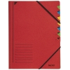 Φάκελος Ταξινόμησης Leitz Α4 Red (7 καρτέλες)