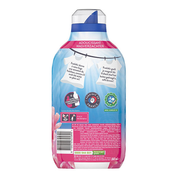 Μαλακτικό Ρούχων Lenor Fresh Air Outdoor Flowery Blossom 840 ml (60 πλύσεις) SLE00560 - 2