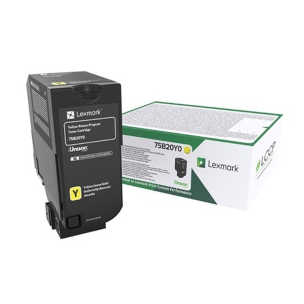 Lexmark Κίτρινο τόνερ Lexmark 75B20Y0 (πρωτότυπο) 75B20Y0 037764 - 1