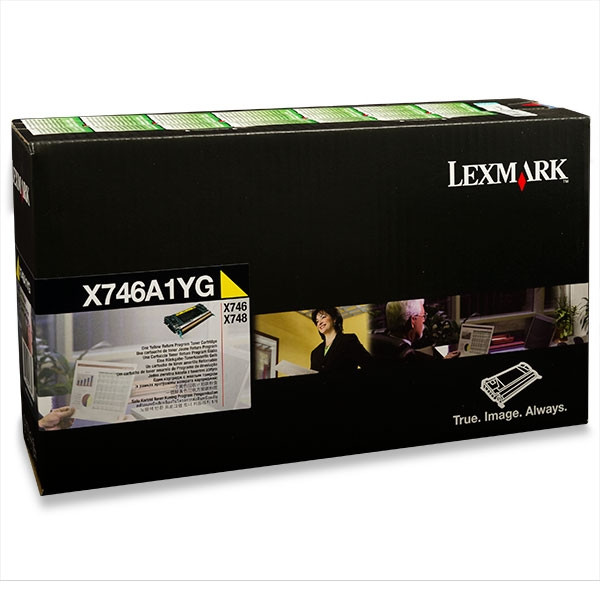 Lexmark Κίτρινο Toner Lexmark X746A1YG (γνήσιο Lexmark) X746A1YG 037226 - 1