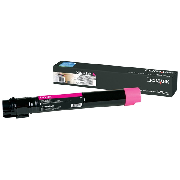 Lexmark Ματζέντα Toner Lexmark X950X2MG (αυθεντικό Lexmark) X950X2MG 037178 - 1