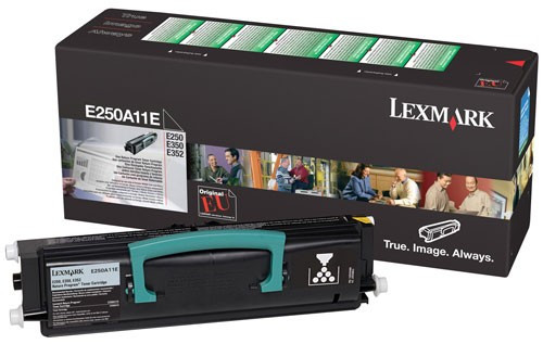 Lexmark Μαύρο τόνερ Lexmark E250A11E (γνήσιο Lexmark) E250A11E 034890 - 1