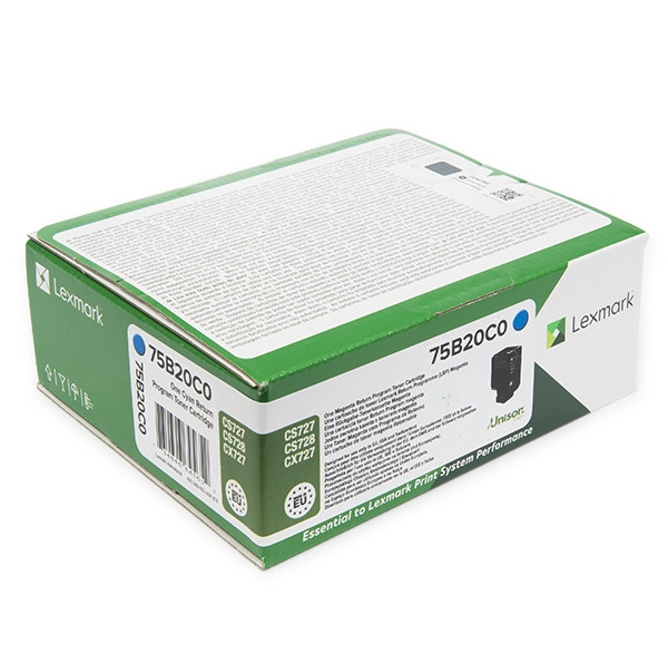 Τόνερ Lexmark 75B20C0 cyan (πρωτότυπο) 037760 - 1