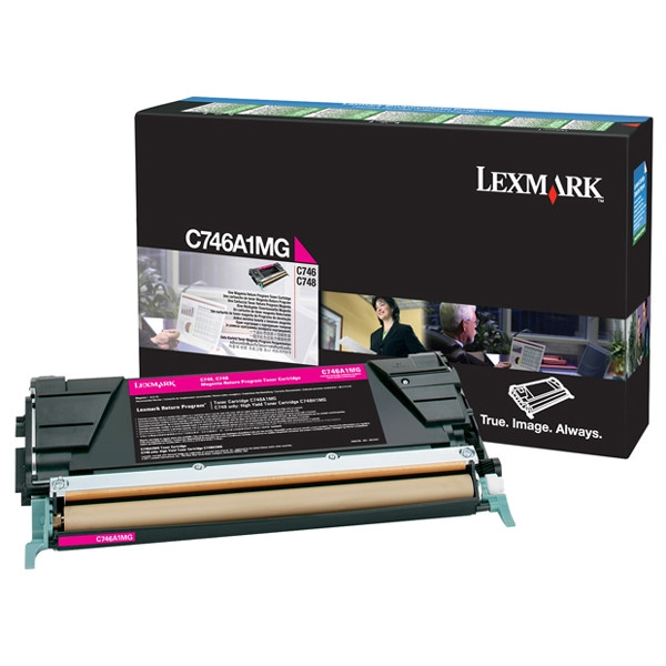 Lexmark Τόνερ Lexmark C746A1MG ματζέντα (γνήσιο Lexmark) C746A1MG 037210 - 1