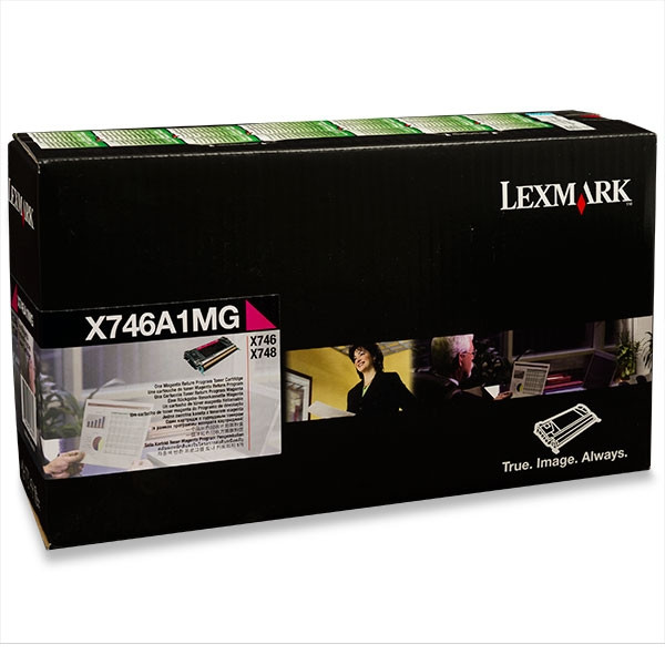 Lexmark Τόνερ Lexmark X746A1MG ματζέντα (γνήσιο Lexmark) X746A1MG 037224 - 1