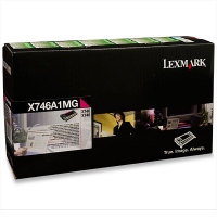 Lexmark Τόνερ Lexmark X746A1MG ματζέντα (γνήσιο Lexmark) X746A1MG 037224