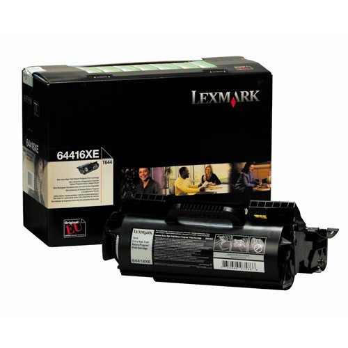 Black Toner Lexmark 64416XE Extra High Capacity 034740 - 1