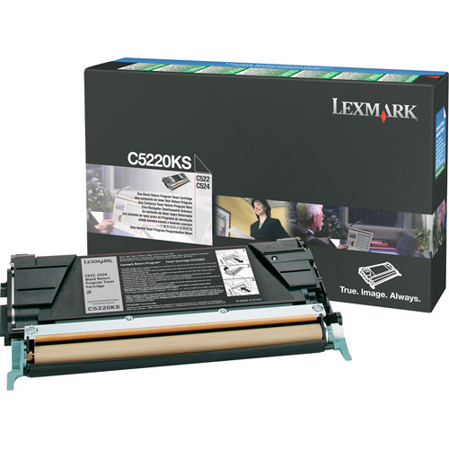 Black Toner Lexmark C5220KS (αυθεντικό) 034660 - 1