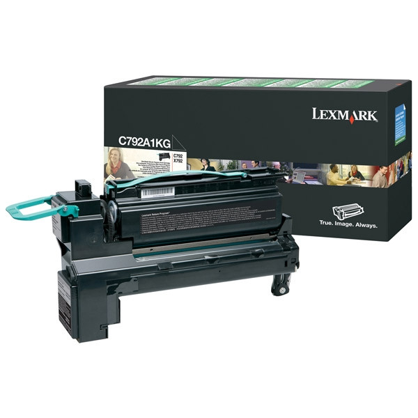 Lexmark Black Toner Lexmark C792A1KG (γνήσιο Lexmark) C792A1KG 037146 - 1