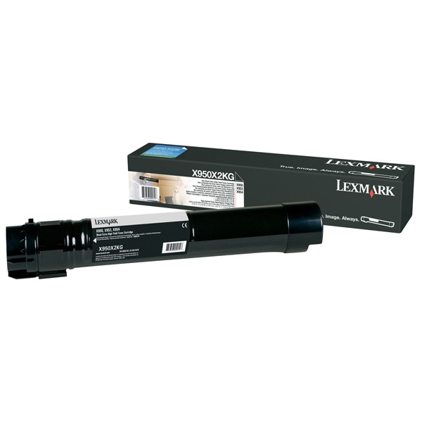 Lexmark Black Toner Lexmark X950X2KG (γνήσιο Lexmark) X950X2KG 037174 - 1