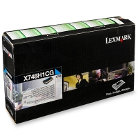 Cyan Toner υψηλής χωρητικότητας Lexmark X748H1CG (αυθεντικό Lexmark) 037216
