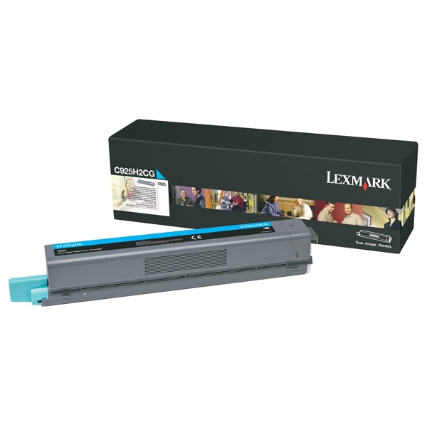 Cyan Toner Lexmark C925H2CG (αυθεντικό Lexmark) 037122 - 1