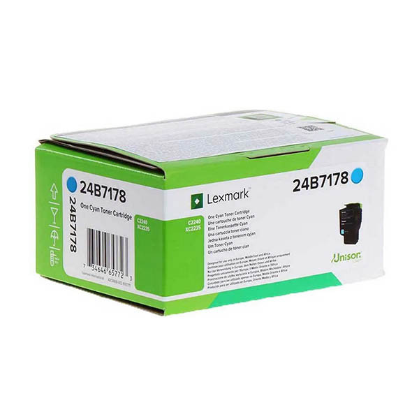 Toner Lexmark 24B7178 Cyan 037926 - 1