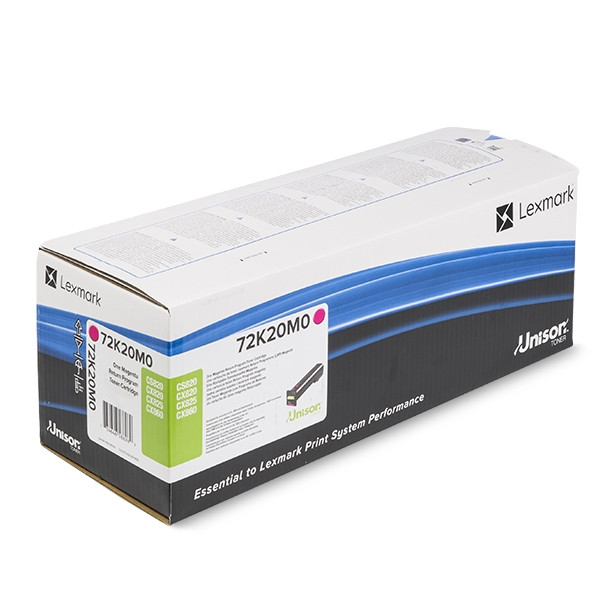 Toner Lexmark 72K20M0 Magenta 037634 - 1