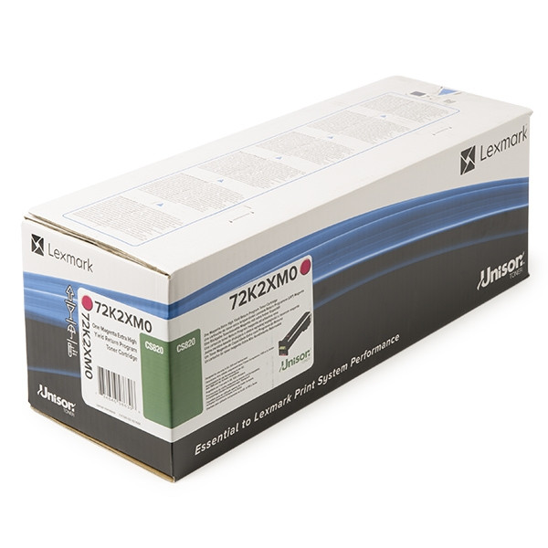 Toner Lexmark 72K2XM High Capacity Magenta 037642 - 1