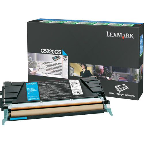 Toner Lexmark C5220CS Cyan 034665 - 1