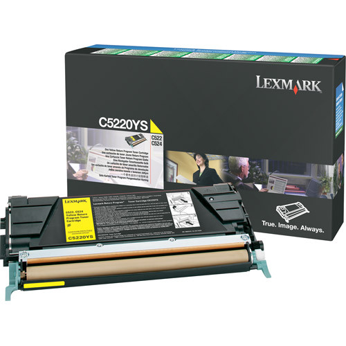 Toner Lexmark C5220YS Yellow 034680 - 1