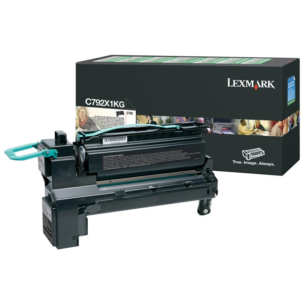 Toner Lexmark C792X1KG High Capacity Black 037154 - 1