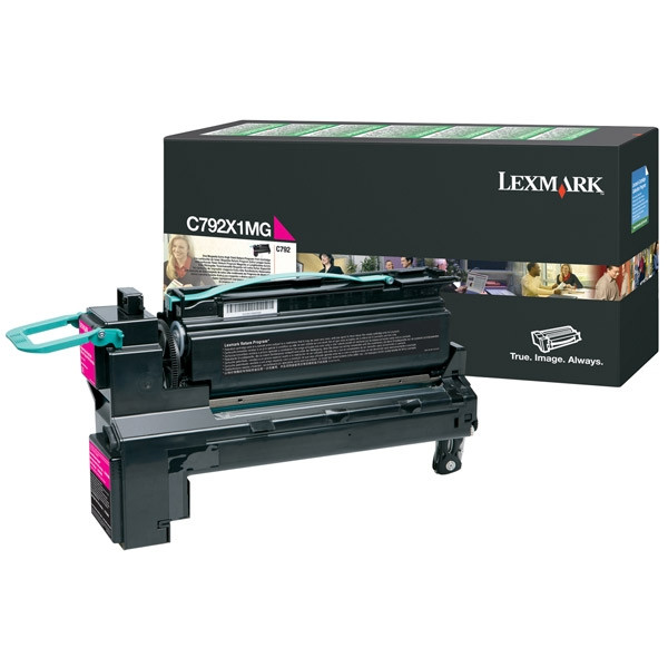 Toner Lexmark C792X1MG High Capacity Magenta 037158 - 1