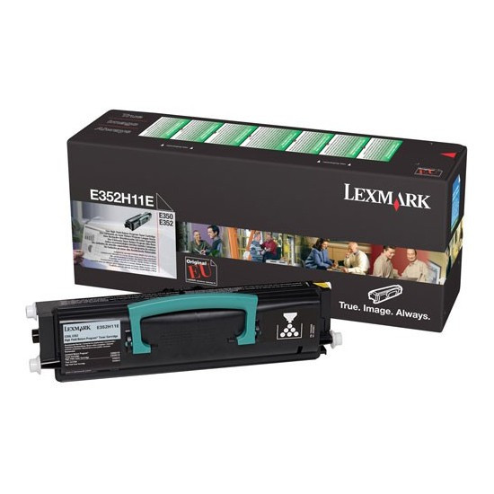 Toner Lexmark E352H11E Black 034895 - 1