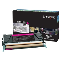 Toner Lexmark X748H1MG High Capacity Magenta 037218
