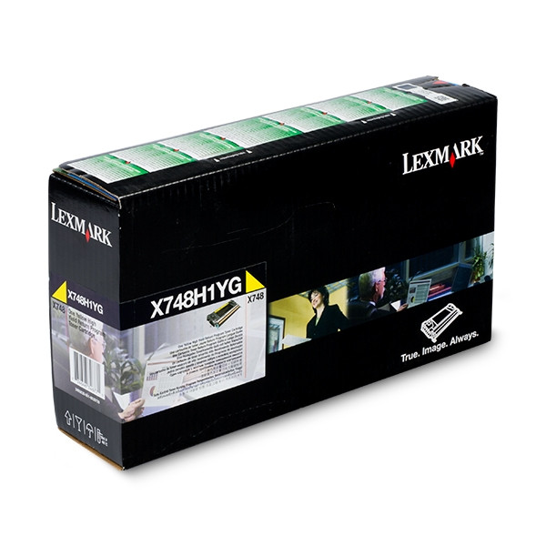 Toner Lexmark X748H1YG High Capacity Yellow 037220 - 1
