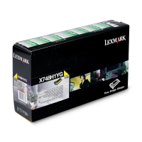 Toner Lexmark X748H1YG High Capacity Yellow 037220
