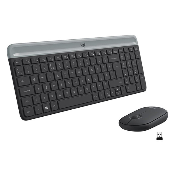 Ασύρματο Πληκτρολόγιο και Ποντίκι Logitech MK470 828183 - 2