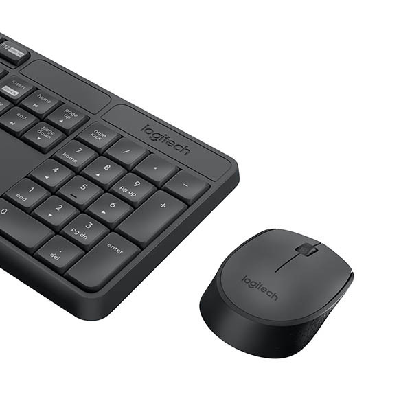 Ασύρματο πληκτρολόγιο και ποντίκι Logitech MK235 Grey 920-007931 224873 - 2