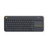 Ασύρματο πληκτρολόγιο Logitech K400 Black US 920-007145 828170 - 1