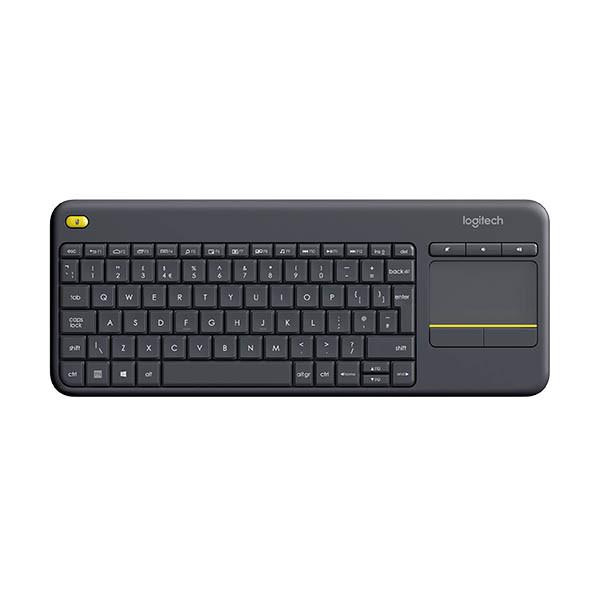 Ασύρματο πληκτρολόγιο Logitech K400 Black US 920-007145 828170 - 1