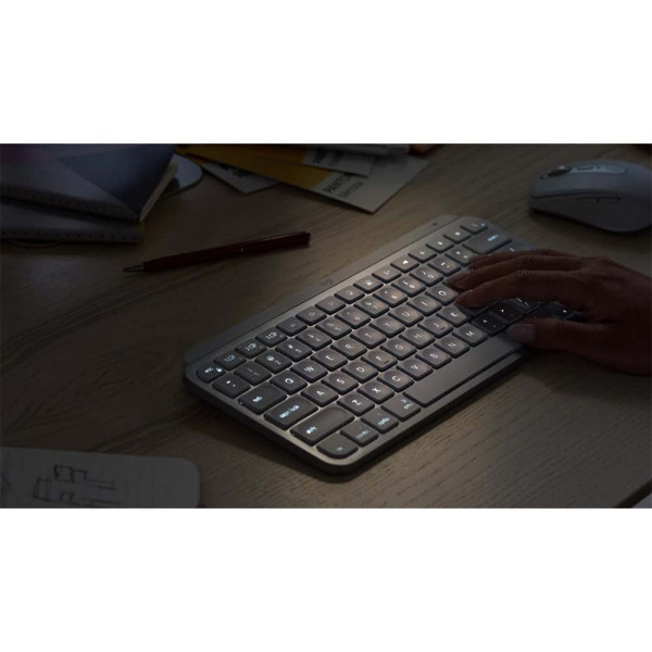 Πληκτρολόγιο Logitech MX Keys Mini Bluetooth Illuminated Grey 920-010499 570164 - 5
