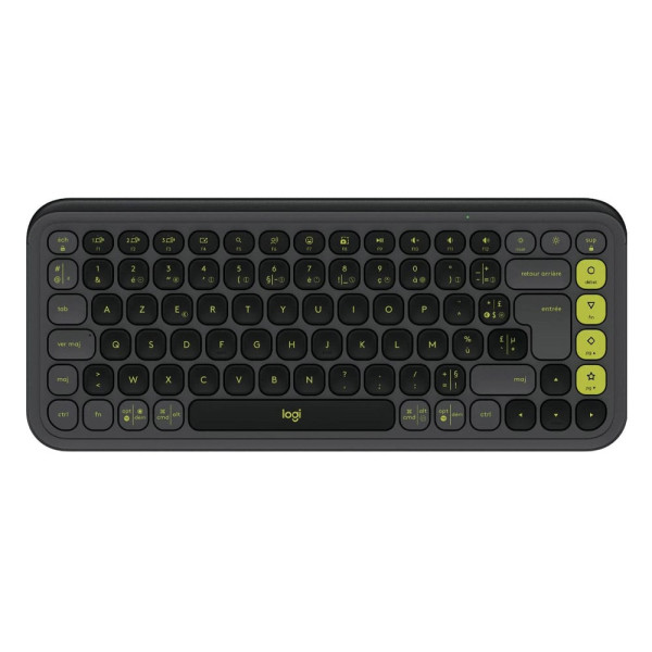 Πληκτρολόγιο Logitech Pop Icon Keys Bluetooth Graphite/Green 920-013071 570157 - 1