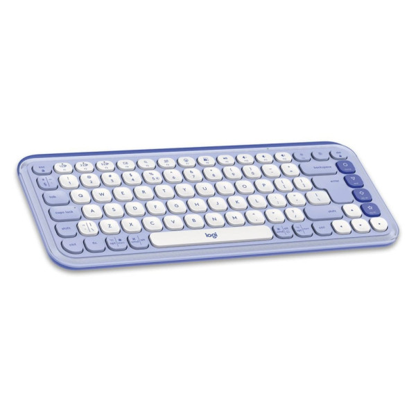 Πληκτρολόγιο Logitech Pop Icon Keys Bluetooth Lilac/Off White 920-013074 570159 - 3