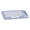 Πληκτρολόγιο Logitech Pop Icon Keys Bluetooth Lilac/Off White 920-013074 570159 - 3