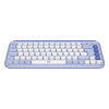 Πληκτρολόγιο Logitech Pop Icon Keys Bluetooth Lilac/Off White 920-013074 570159 - 2