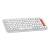 Πληκτρολόγιο Logitech Pop Icon Keys Bluetooth Off White/Orange 920-013072 570158 - 4
