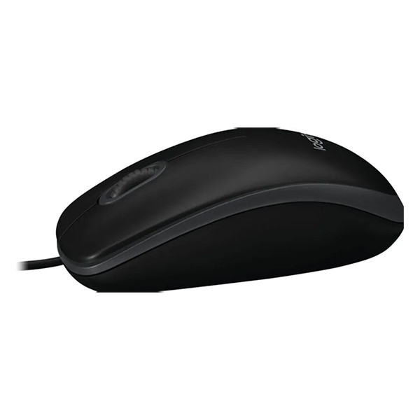 Ποντίκι Logitech B100 Μαύρο με καλώδιο 828062 - 4